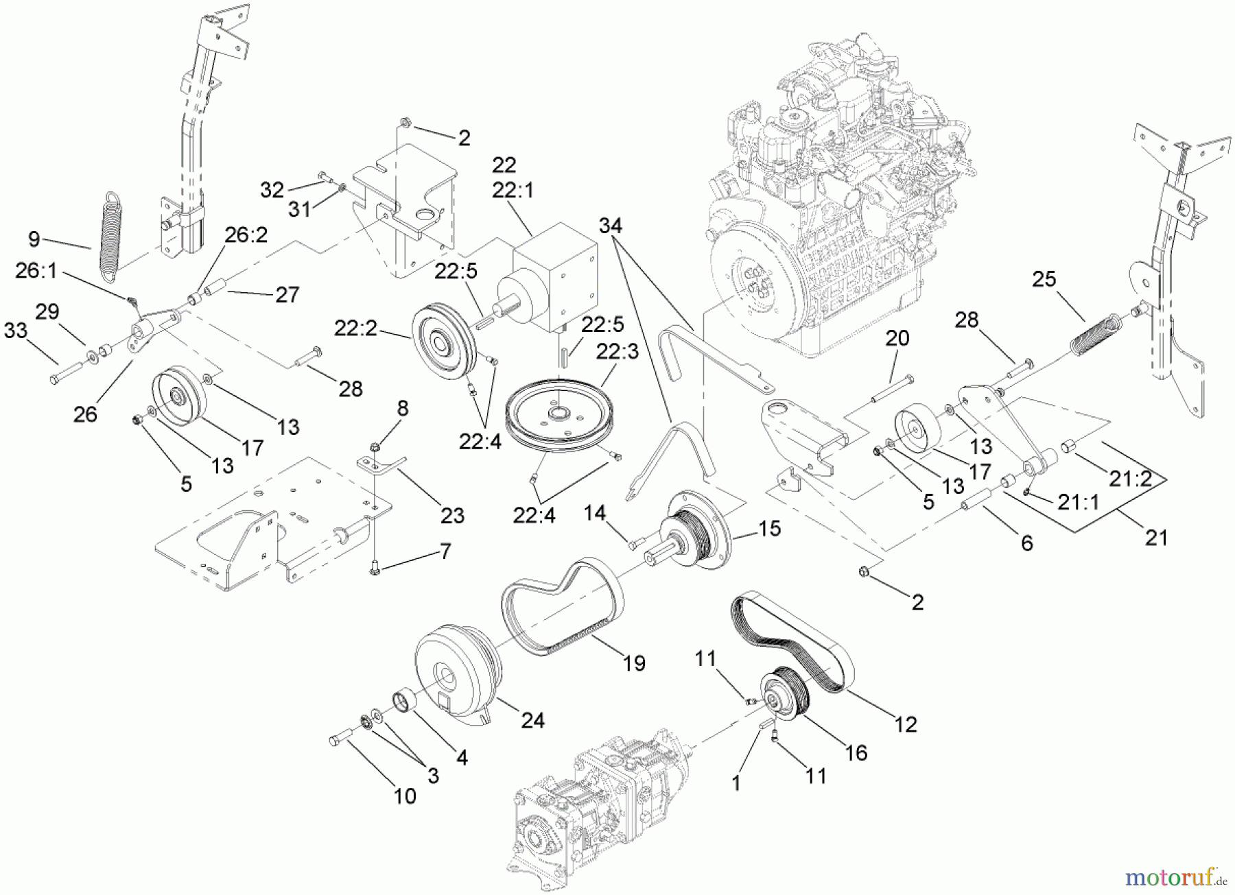  Zerto-Turn Mäher 74266 (Z595-D) - Toro Z Master Mower, 52