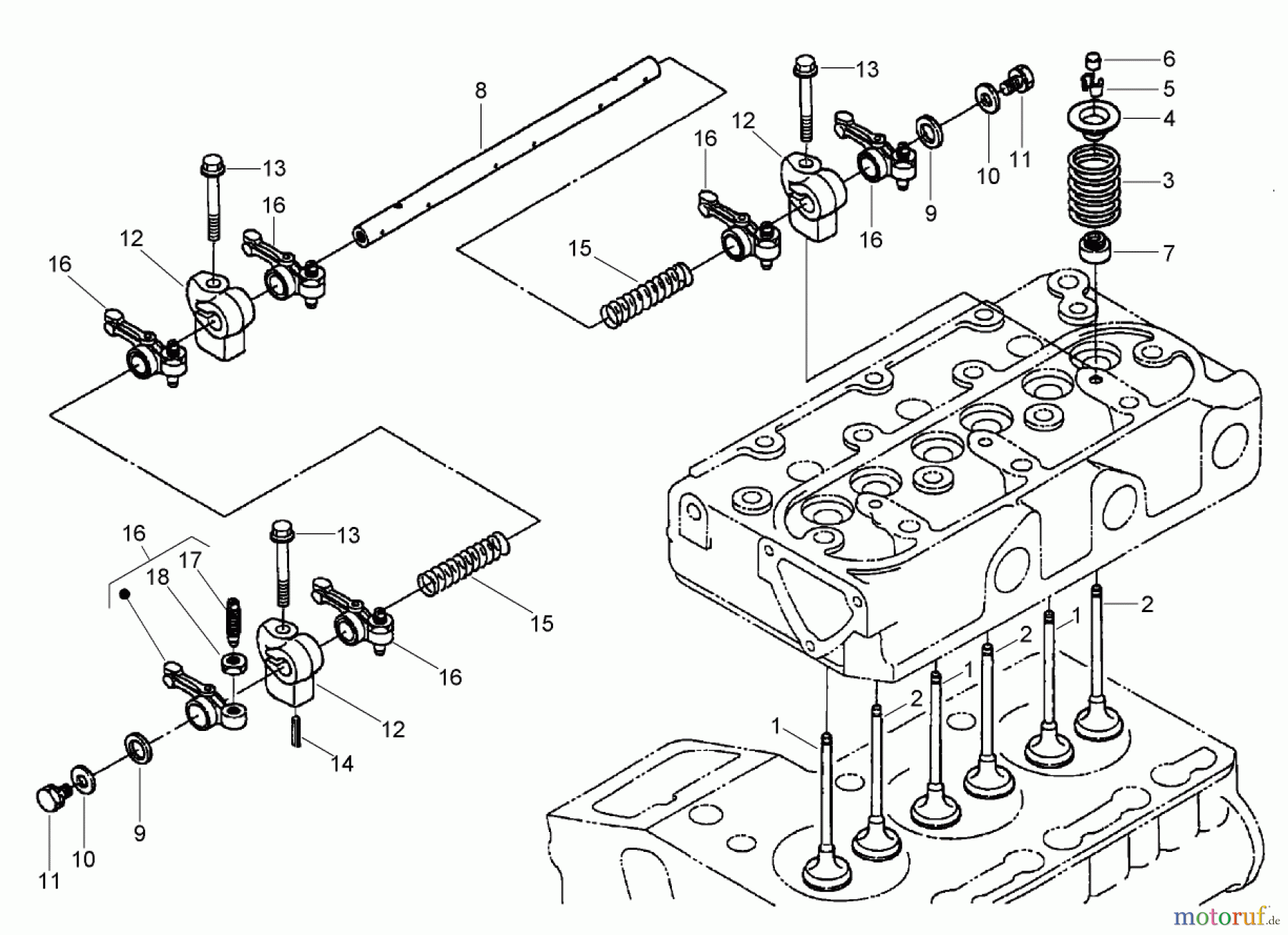  Zerto-Turn Mäher 74266 (Z595-D) - Toro Z Master Mower, 52