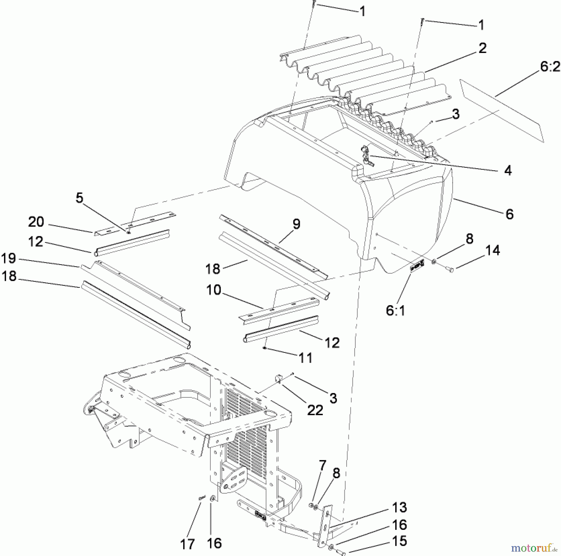  Zerto-Turn Mäher 74267 (Z580-D) - Toro Z Master Mower, 60