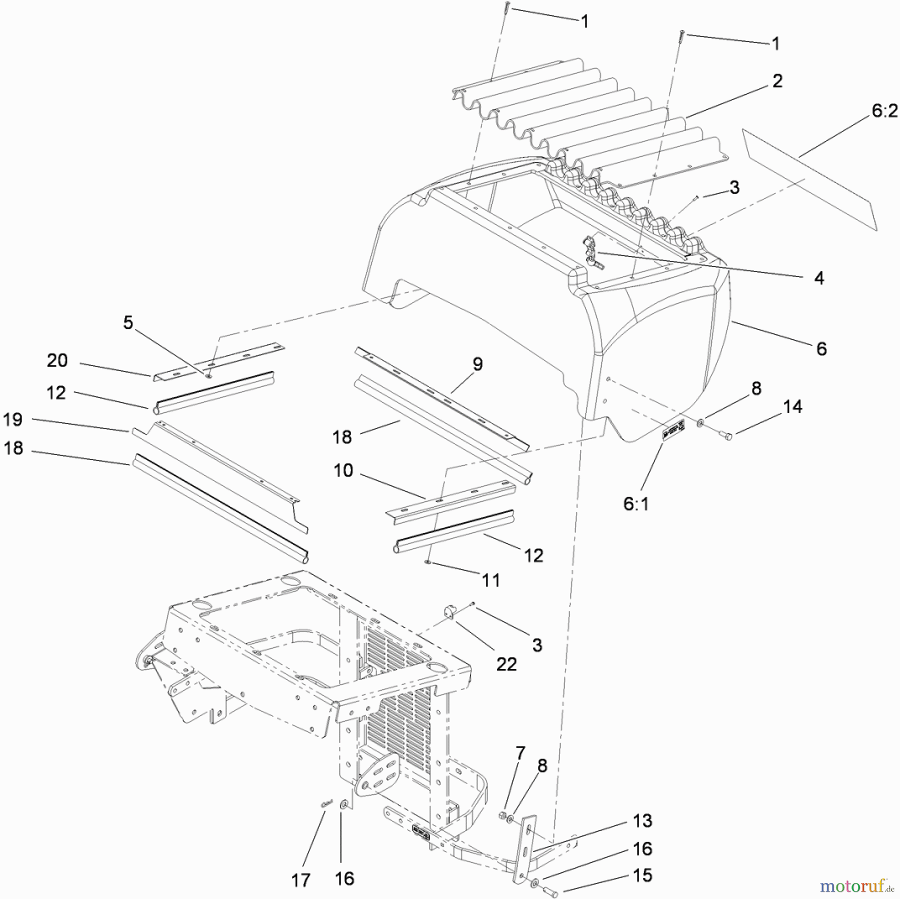  Zerto-Turn Mäher 74267 (Z580-D) - Toro Z Master Mower, 60