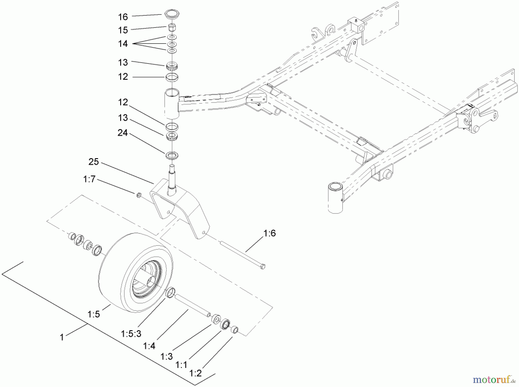  Zerto-Turn Mäher 74267 (Z595-D) - Toro Z Master Mower, 60