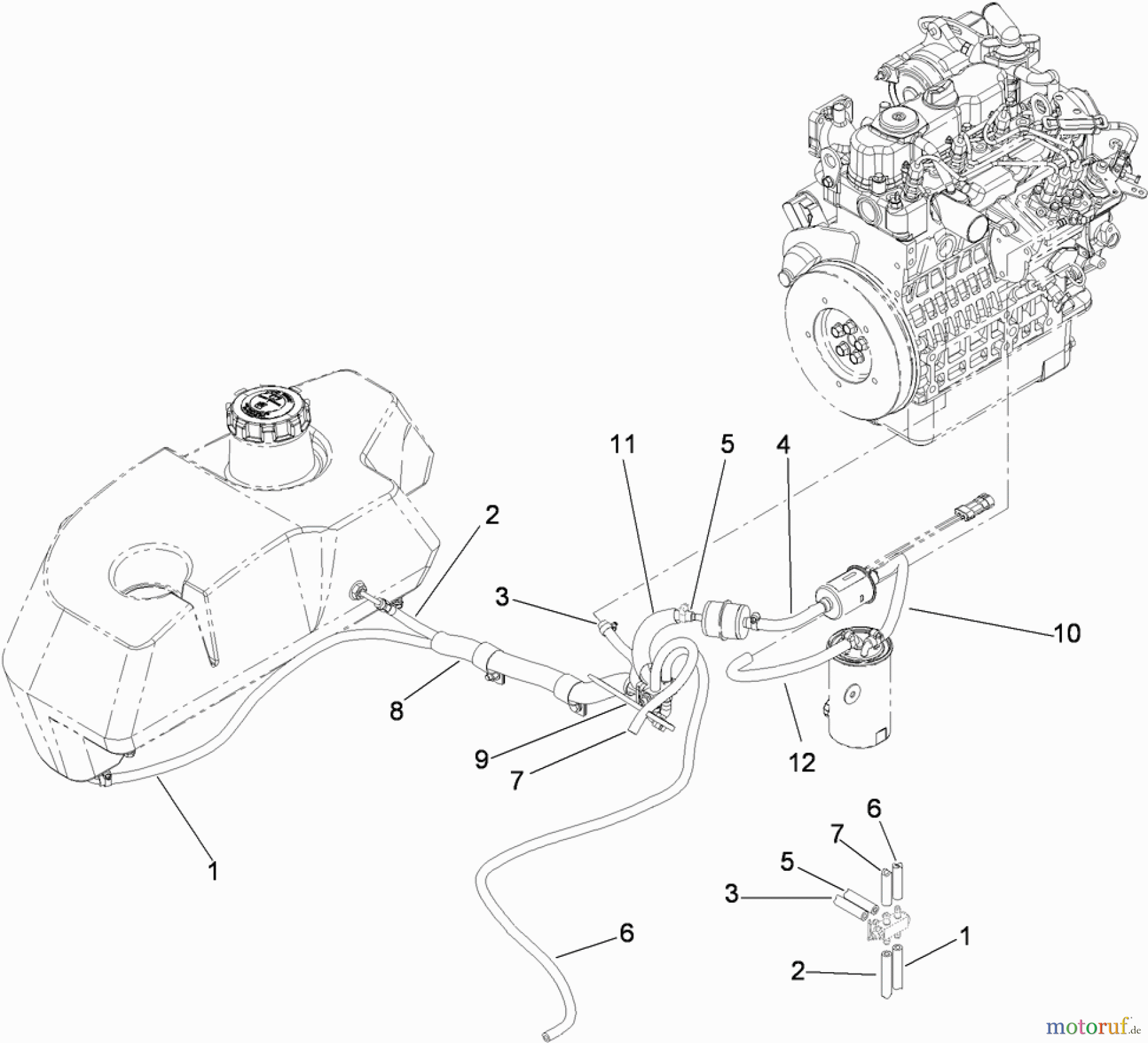  Zerto-Turn Mäher 74267CP (Z580-D) - Toro Z Master Mower, 60