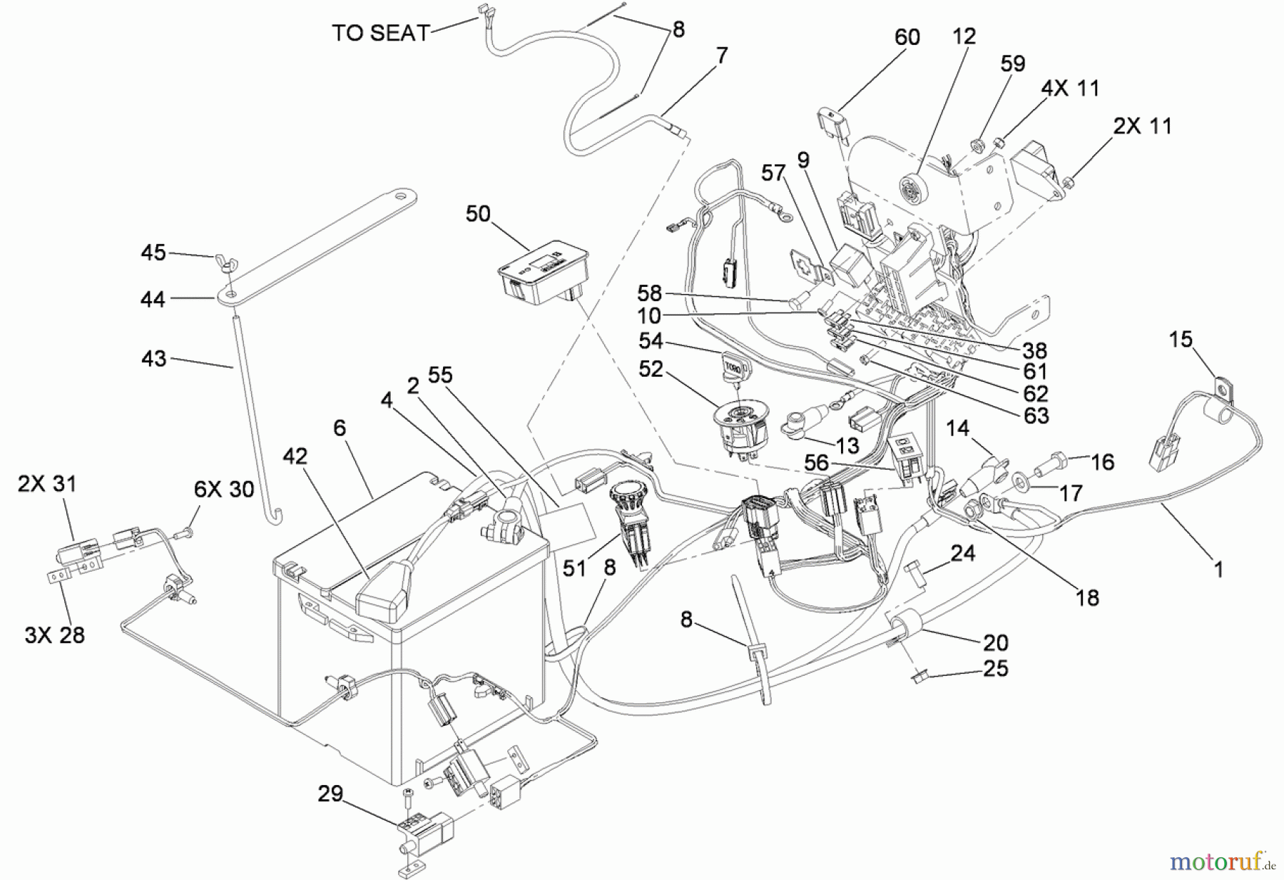  Zerto-Turn Mäher 74268 (Z590-D) - Toro Z Master Mower, 60