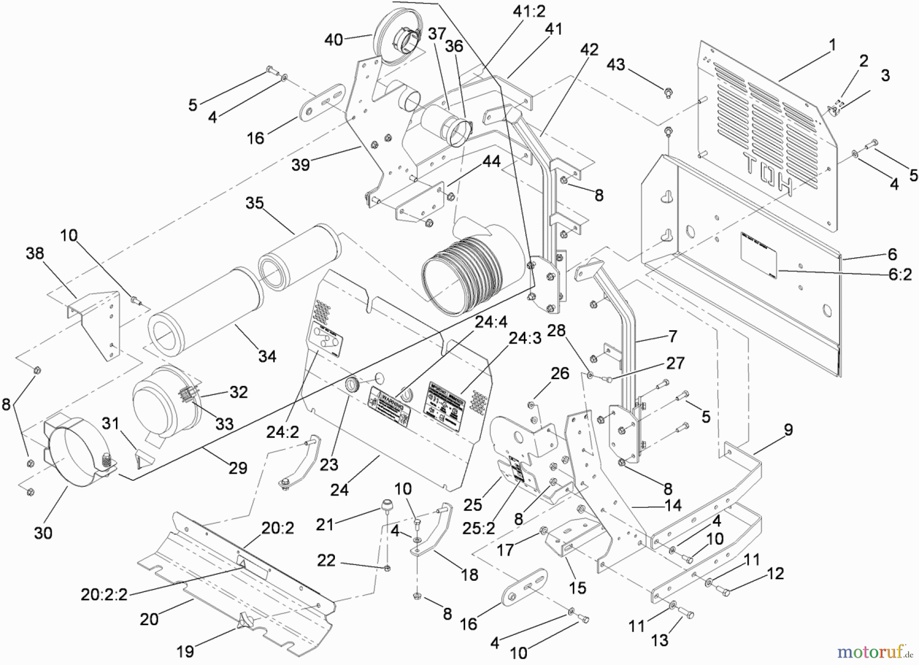  Zerto-Turn Mäher 74268 (Z590-D) - Toro Z Master Mower, 60