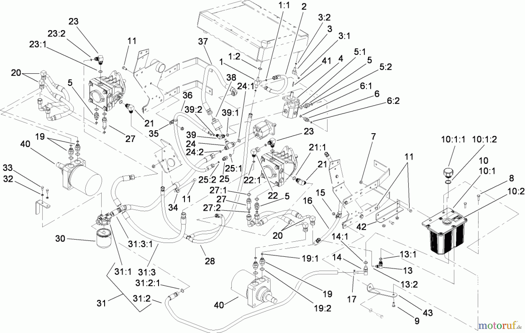  Zerto-Turn Mäher 74268 (Z590-D) - Toro Z Master Mower, 60