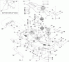 Zerto-Turn Mäher 74268 (Z590-D) - Toro Z Master Mower, 60" TURBO FORCE Side Discharge Deck (SN: 311000001 - 311999999) (2011) Listas de piezas de repuesto y dibujos DECK ASSEMBLY