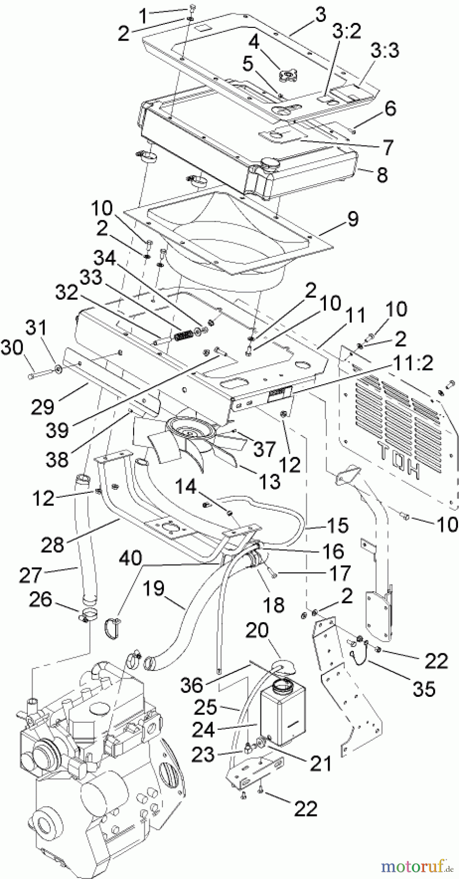  Zerto-Turn Mäher 74268 (Z597-D) - Toro Z Master Mower, 60