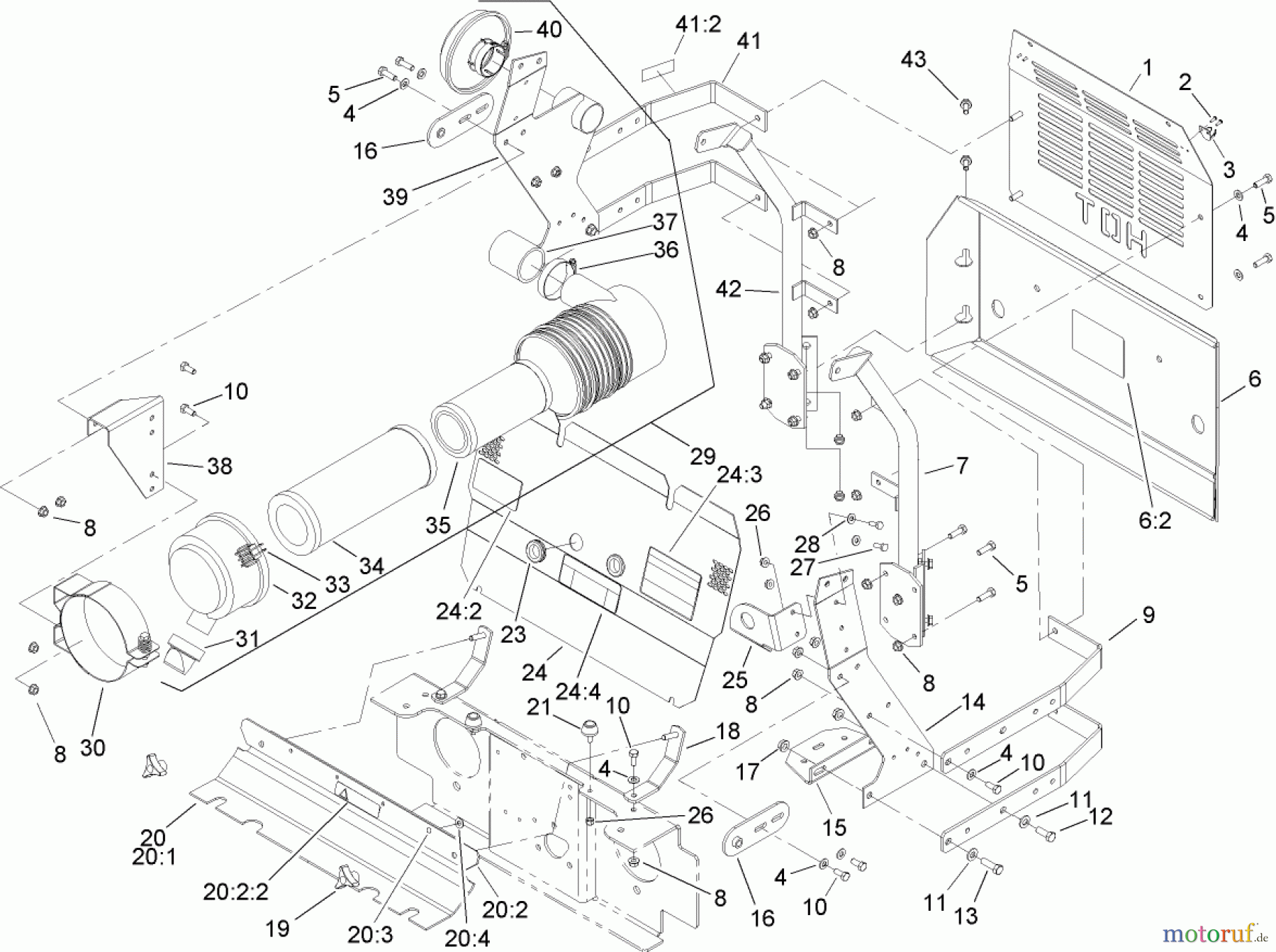  Zerto-Turn Mäher 74268 (Z597-D) - Toro Z Master Mower, 60