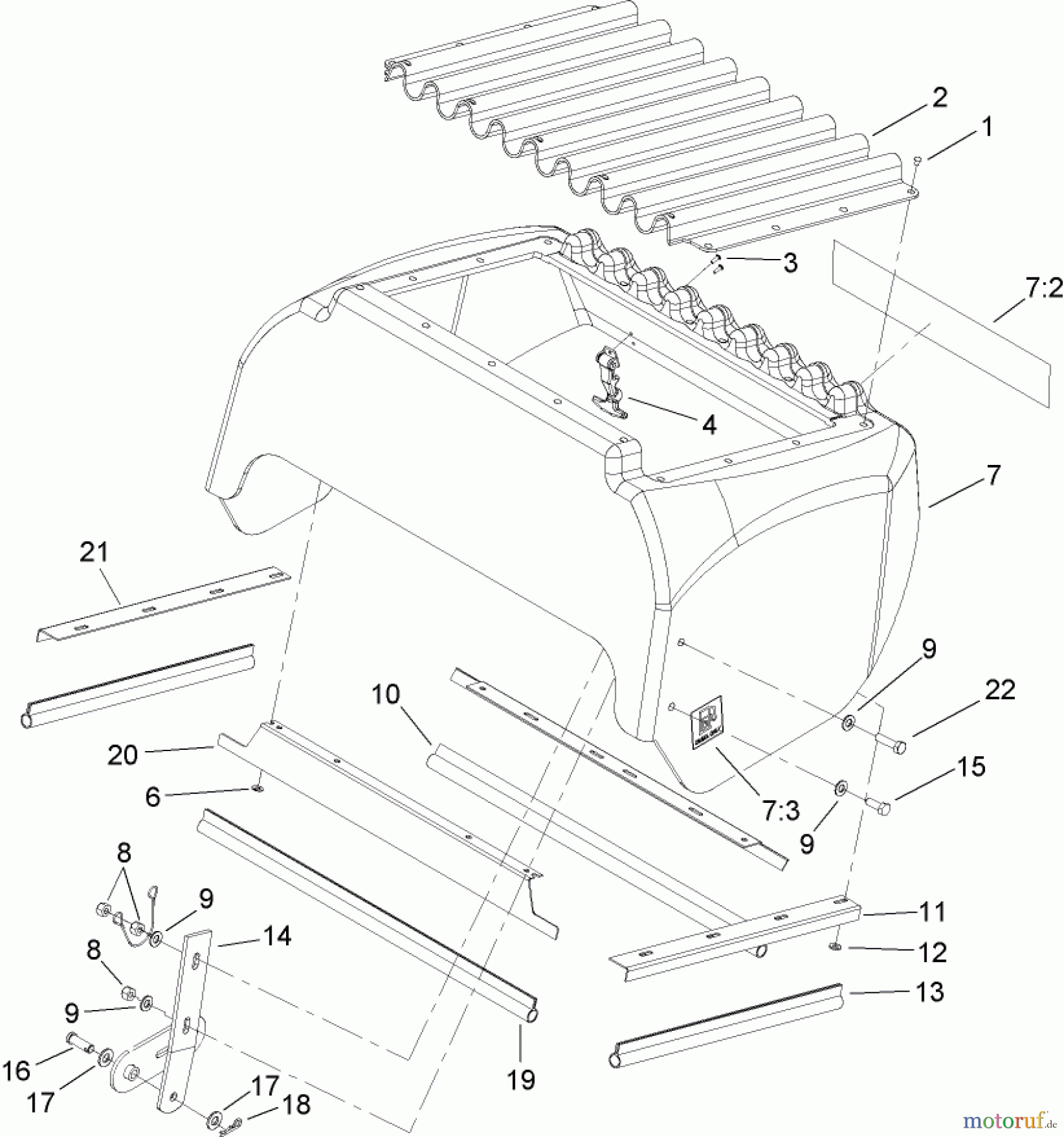  Zerto-Turn Mäher 74268 (Z597-D) - Toro Z Master Mower, 60