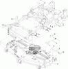 Zerto-Turn Mäher 74268TE (Z597-D) - Toro Z Master Mower, 152cm TURBO FORCE Side Discharge Deck (SN: 240000001 - 240999999) (2004) Listas de piezas de repuesto y dibujos DECK CONNECTION ASSEMBLY