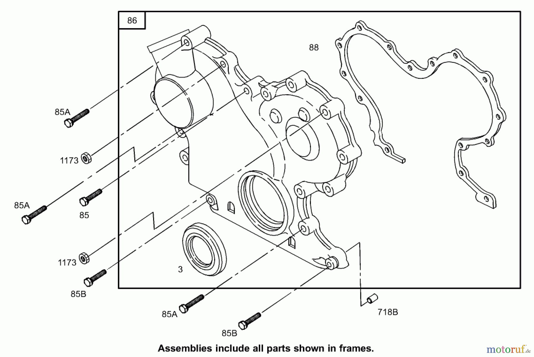  Zerto-Turn Mäher 74268TE (Z597-D) - Toro Z Master Mower, 152cm TURBO FORCE Side Discharge Deck (SN: 240000001 - 240999999) (2004) GEAR COVER ASSEMBLY