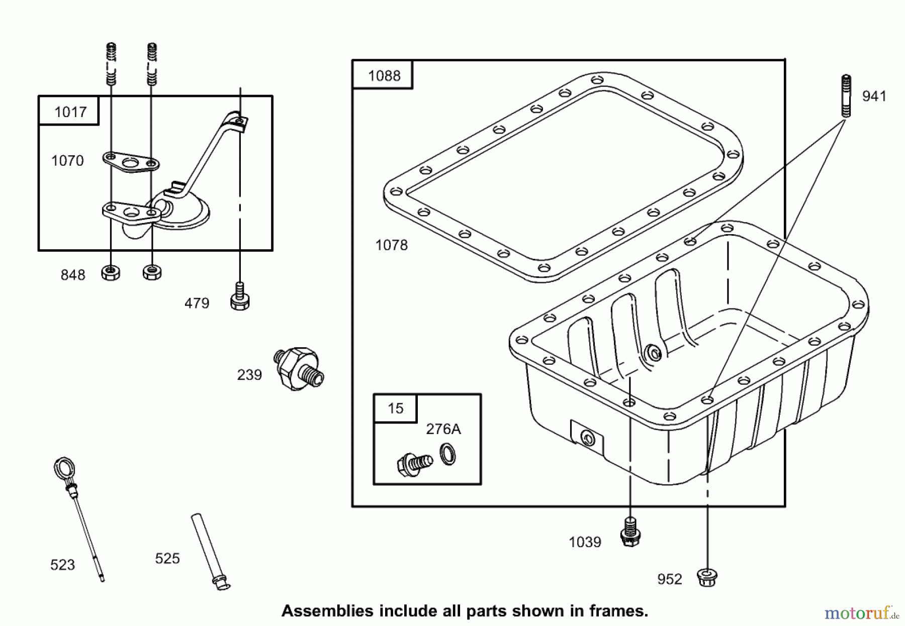  Zerto-Turn Mäher 74268TE (Z597-D) - Toro Z Master Mower, 152cm TURBO FORCE Side Discharge Deck (SN: 240000001 - 240999999) (2004) OIL PAN ASSEMBLY