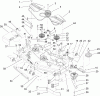 Zerto-Turn Mäher 74268TE (Z597-D) - Toro Z Master Mower, 152cm TURBO FORCE Side Discharge Deck (SN: 260000001 - 260999999) (2006) Listas de piezas de repuesto y dibujos DECK ASSEMBLY