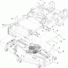 Zerto-Turn Mäher 74268TE (Z597-D) - Toro Z Master Mower, 152cm TURBO FORCE Side Discharge Deck (SN: 260000001 - 260999999) (2006) Listas de piezas de repuesto y dibujos DECK CONNECTION ASSEMBLY