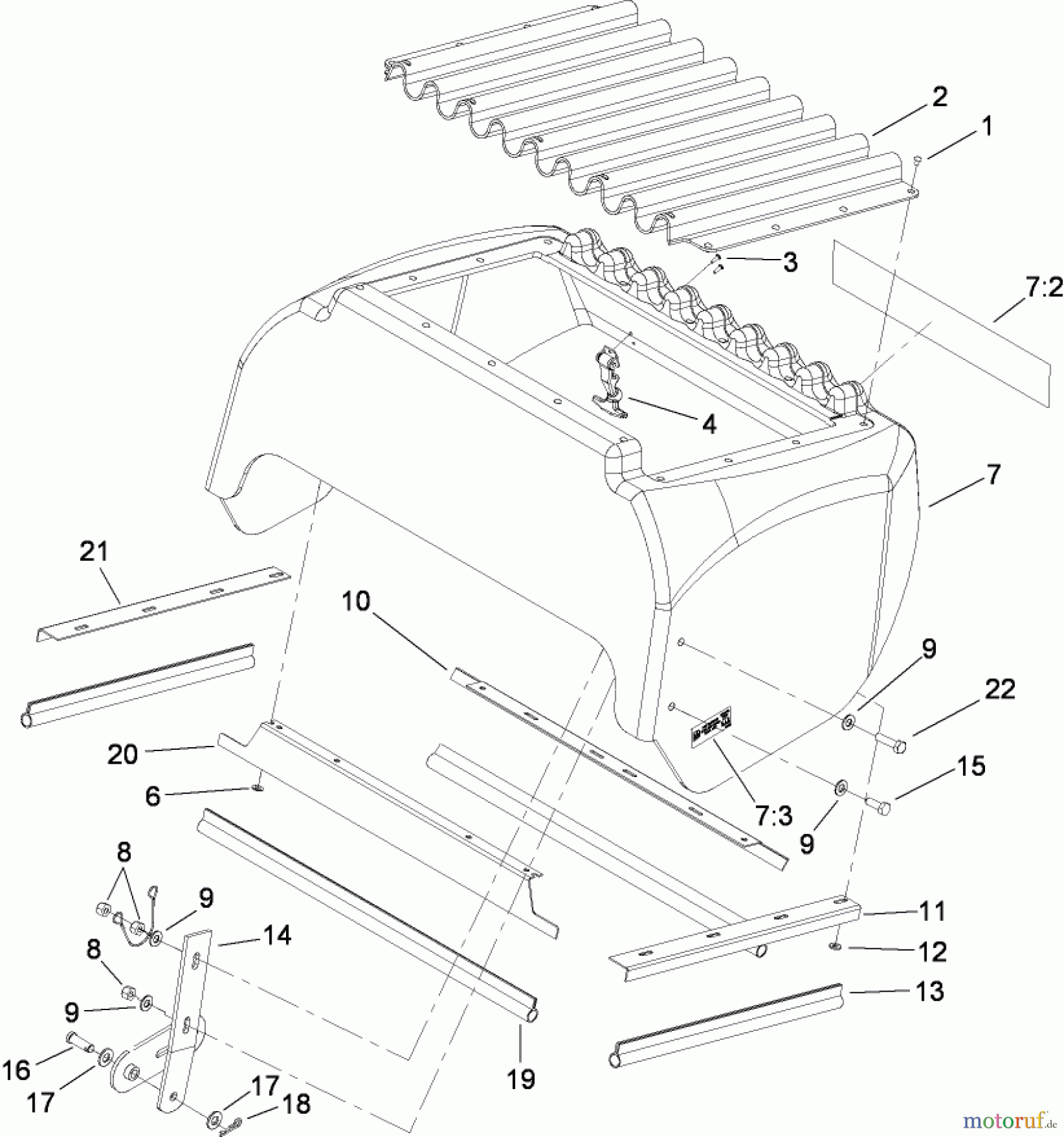  Zerto-Turn Mäher 74269 (Z590-D) - Toro Z Master Mower, 72