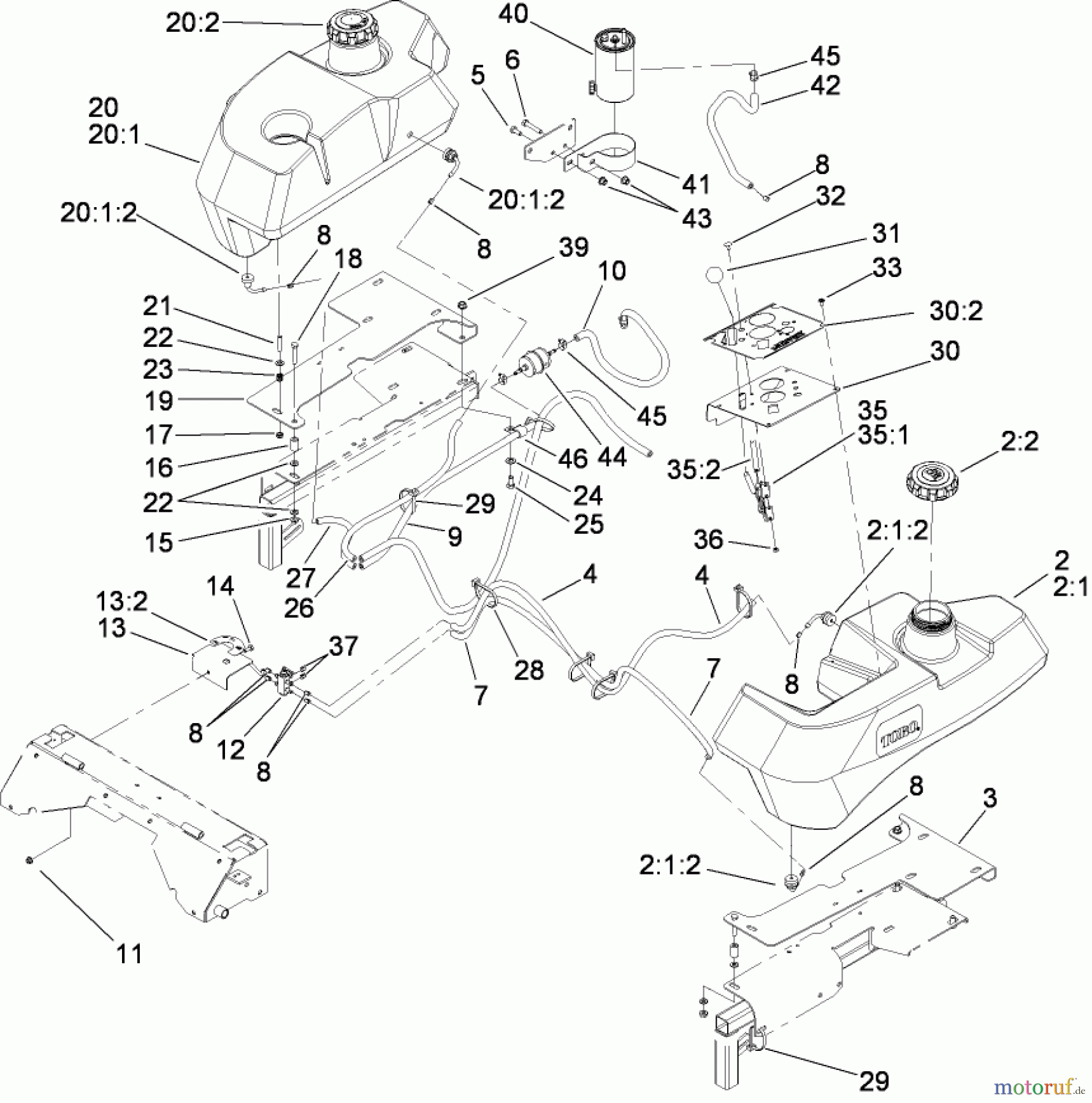  Zerto-Turn Mäher 74269 (Z590-D) - Toro Z Master Mower, 72