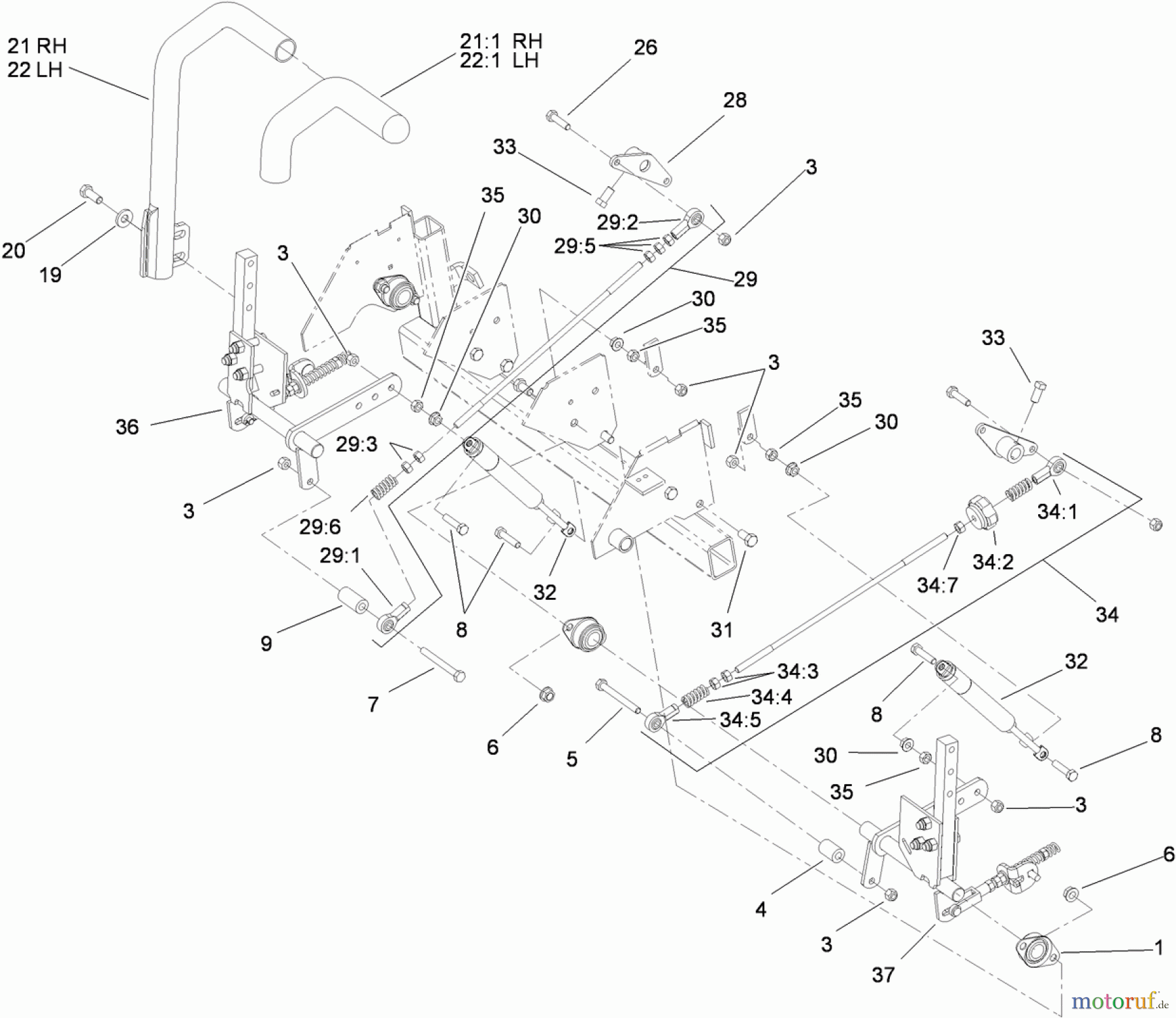  Zerto-Turn Mäher 74269 (Z590-D) - Toro Z Master Mower, 72