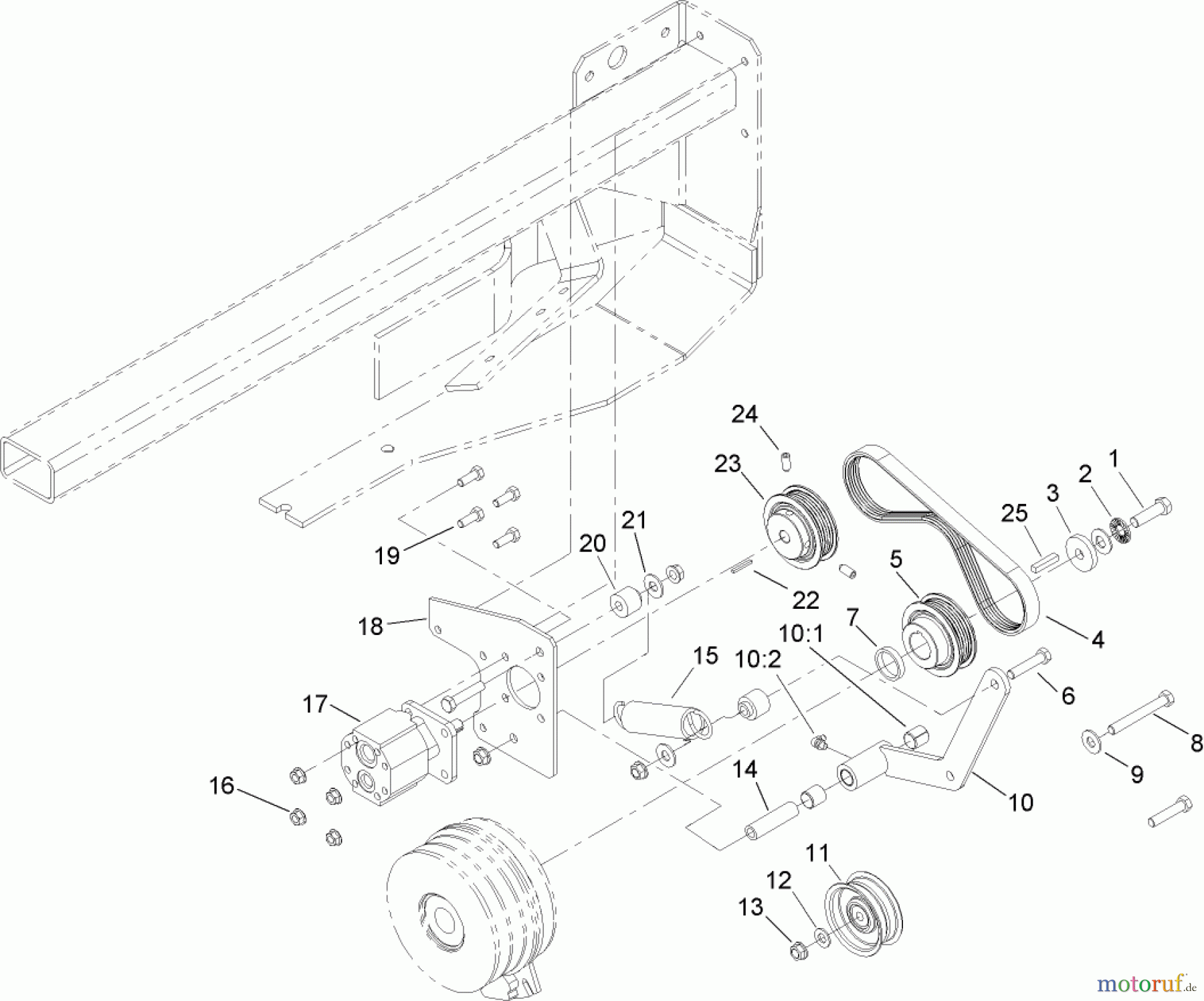  Zerto-Turn Mäher 74269 (Z597-D) - Toro Z Master Mower, 72