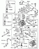 Zerto-Turn Mäher 74270 (Z147) - Toro Z Master Mower, 112cm SFS Side Discharge Deck (SN: 210000001 - 210999999) (2001) Listas de piezas de repuesto y dibujos CARBURETOR ASSEMBLY KAWASAKI FH500V-DS10