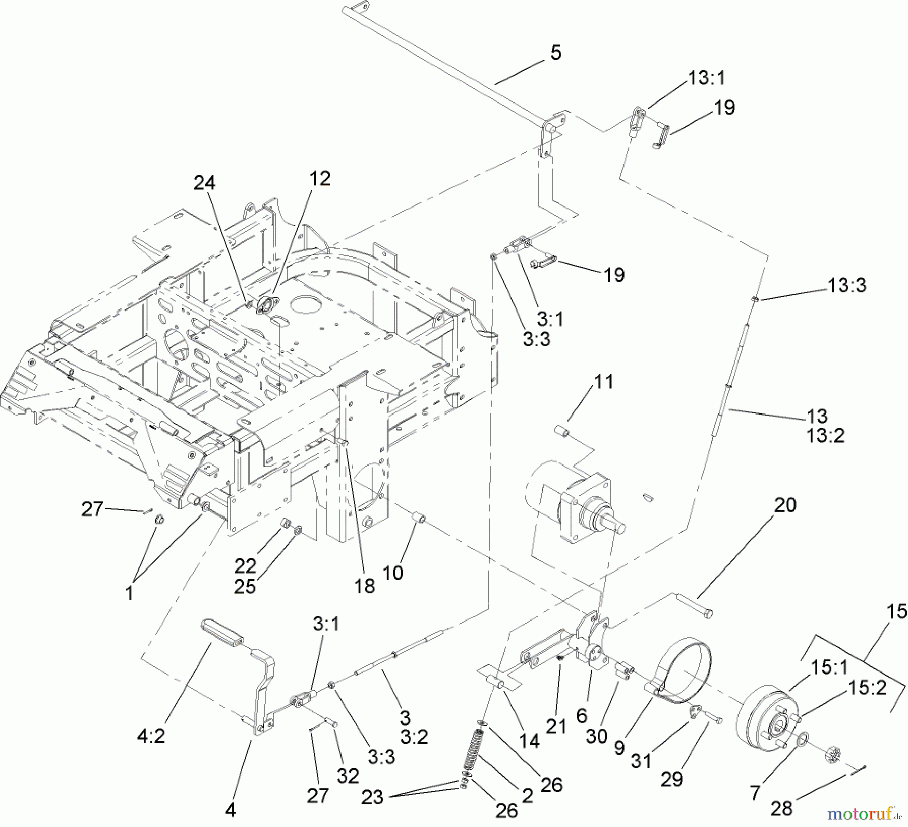  Zerto-Turn Mäher 74271 (Z558) - Toro Z Master Mower, 52