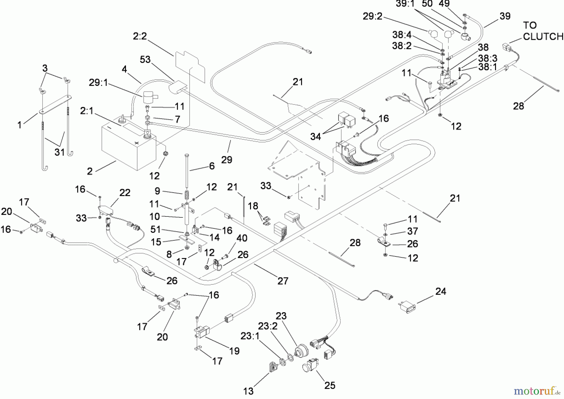  Zerto-Turn Mäher 74272 (Z550) - Toro Z Master Mower, 60