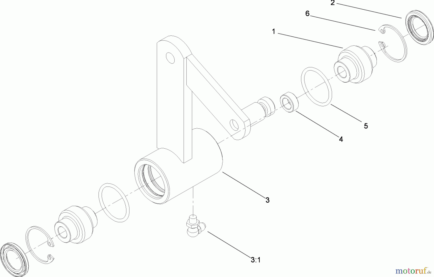  Zerto-Turn Mäher 74273CP (Z550) - Toro Z Master Mower, 72