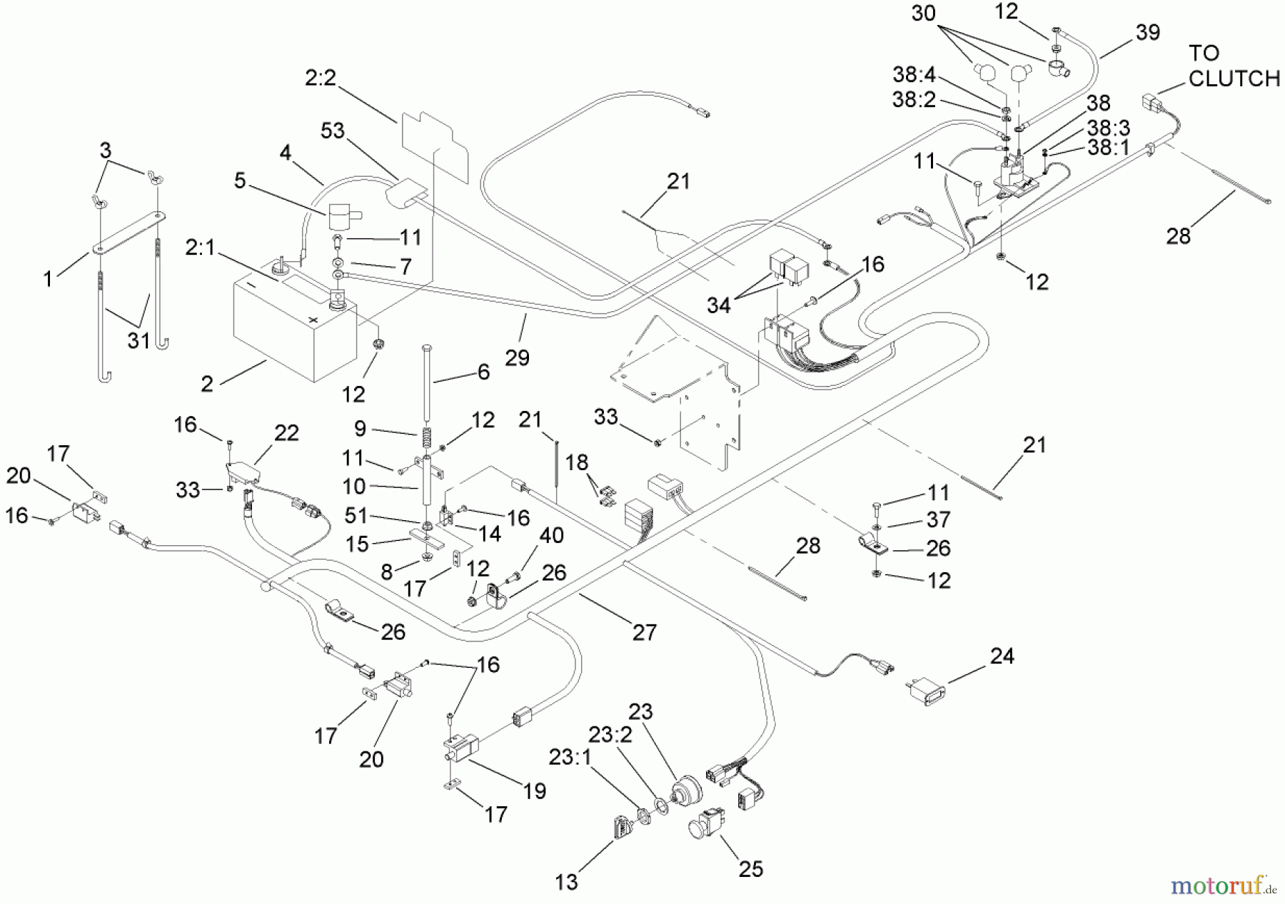  Zerto-Turn Mäher 74273CP (Z558) - Toro Z Master Mower, 72