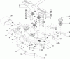 Zerto-Turn Mäher 74274 (Z580-D) - Toro Z Master Mower, 72" TURBO FORCE Side Discharge Deck (SN: 311000001 - 311999999) (2011) Listas de piezas de repuesto y dibujos DECK ASSEMBLY