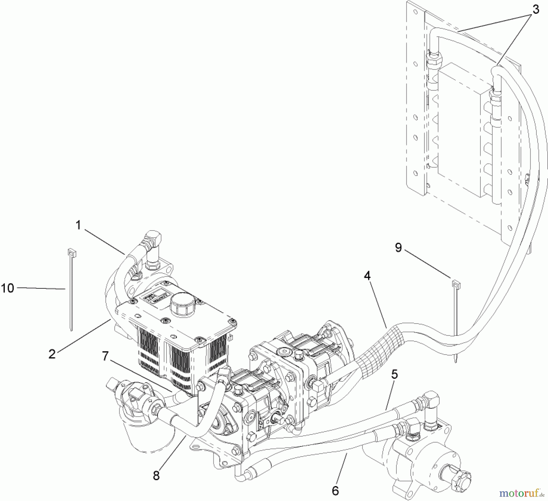  Zerto-Turn Mäher 74274 (Z595-D) - Toro Z Master Mower, 72