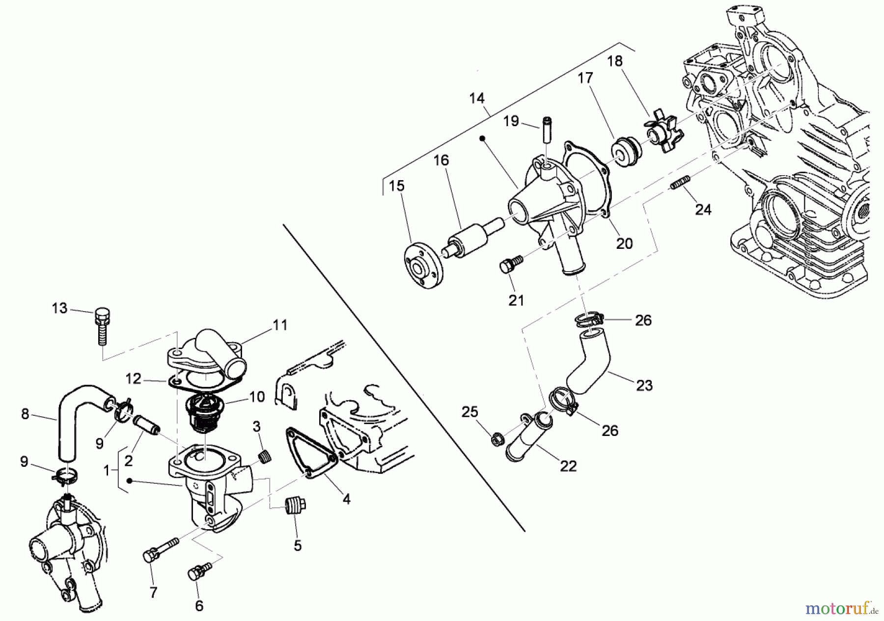  Zerto-Turn Mäher 74274CP (Z580-D) - Toro Z Master Mower, 72