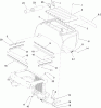 Zerto-Turn Mäher 74279TE (Z580-D) - Toro Z Master Mower, 52 Rear Discharge Deck (SN: 310000001 - 310999999) (2010) Listas de piezas de repuesto y dibujos HOOD ASSEMBLY