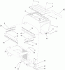 Zerto-Turn Mäher 74279TE - Toro Z Master Riding Mower, 52" Rear Discharge Deck (SN: 312000001 - 312999999) (2012) Listas de piezas de repuesto y dibujos HOOD ASSEMBLY