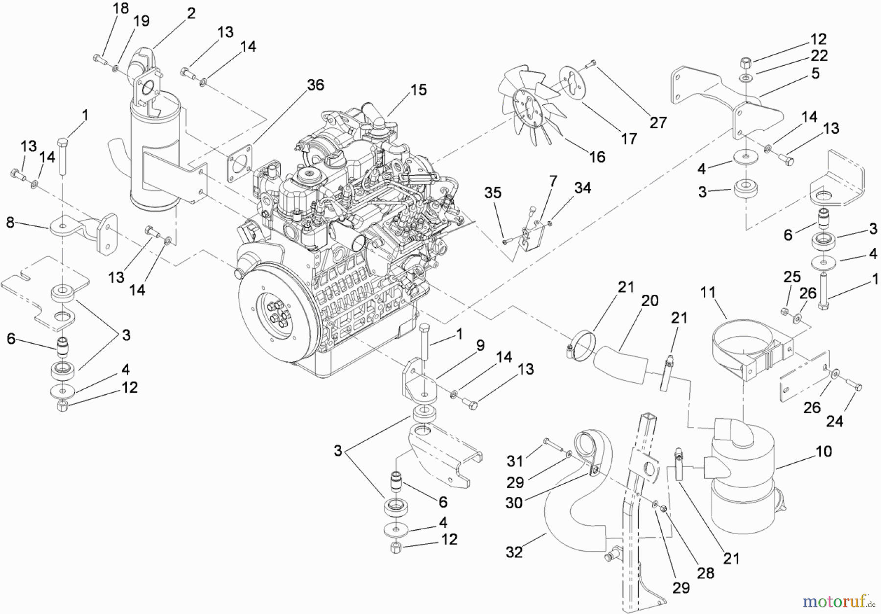  Zerto-Turn Mäher 74279TE - Toro Z Master Riding Mower, 52