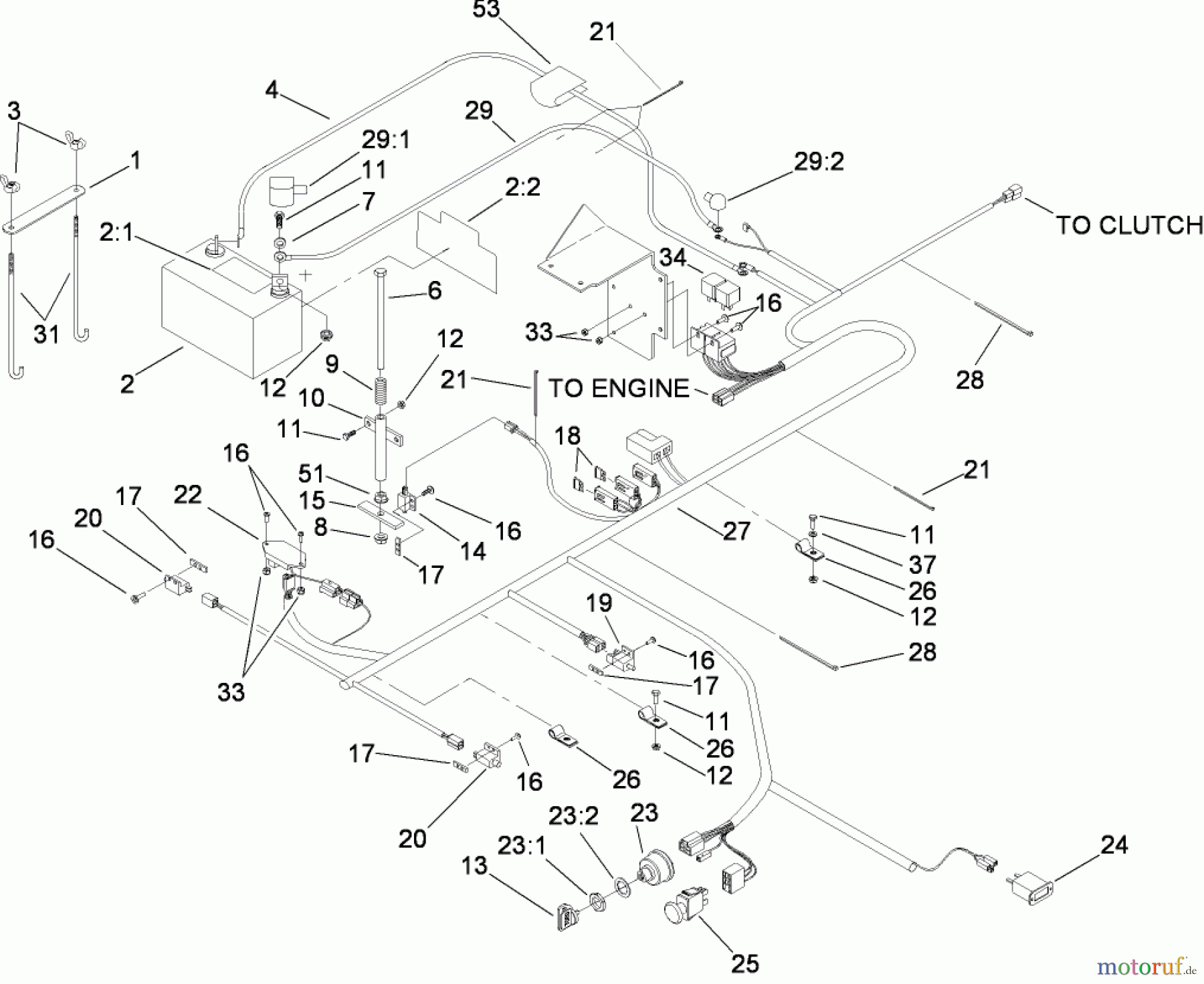  Zerto-Turn Mäher 74282 (Z550) - Toro Z Master Mower, 52