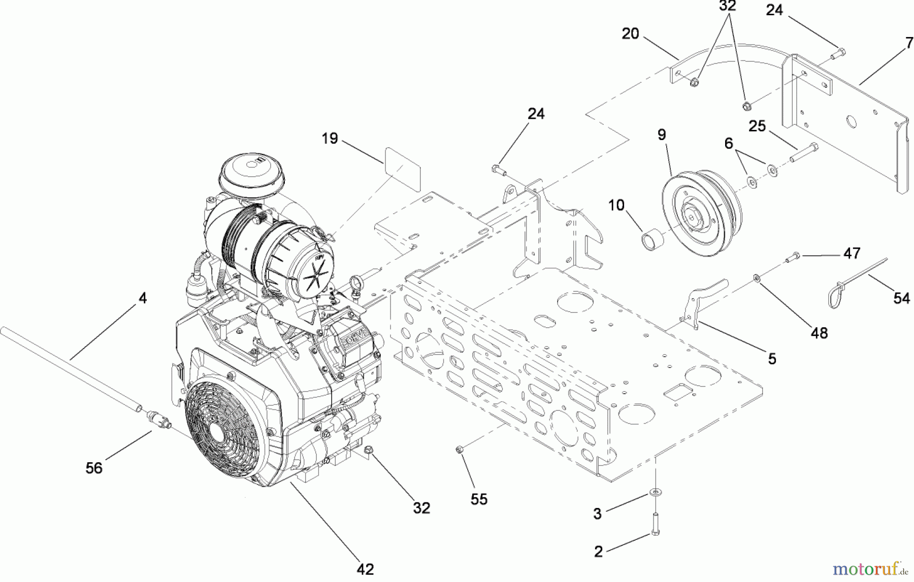  Zerto-Turn Mäher 74282 (Z550) - Toro Z Master Mower, 52