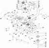 Zerto-Turn Mäher 74292 (Z500) - Toro Z Master Mower, 60" 7-Gauge Side Discharge Deck (SN: 290000001 - 290999999) (2009) Listas de piezas de repuesto y dibujos DECK ASSEMBLY