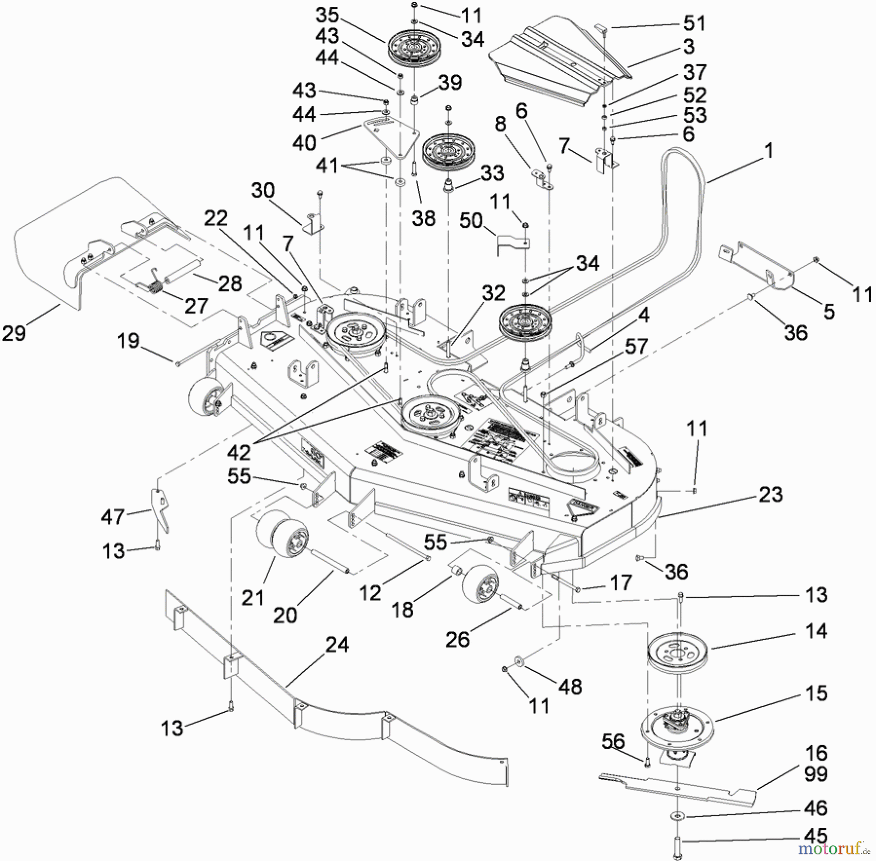  Zerto-Turn Mäher 74292 (Z500) - Toro Z Master Mower, 60