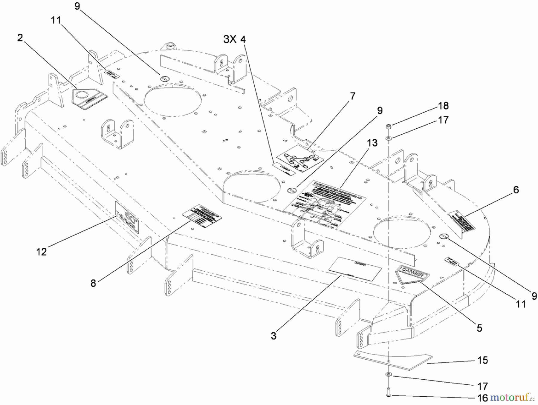  Zerto-Turn Mäher 74292 (Z500) - Toro Z Master Mower, 60