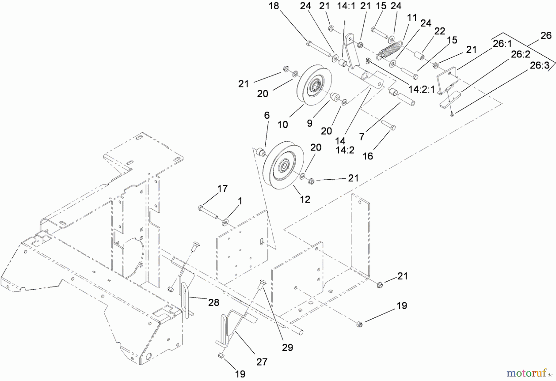  Zerto-Turn Mäher 74292 (Z500) - Toro Z Master Mower, 60