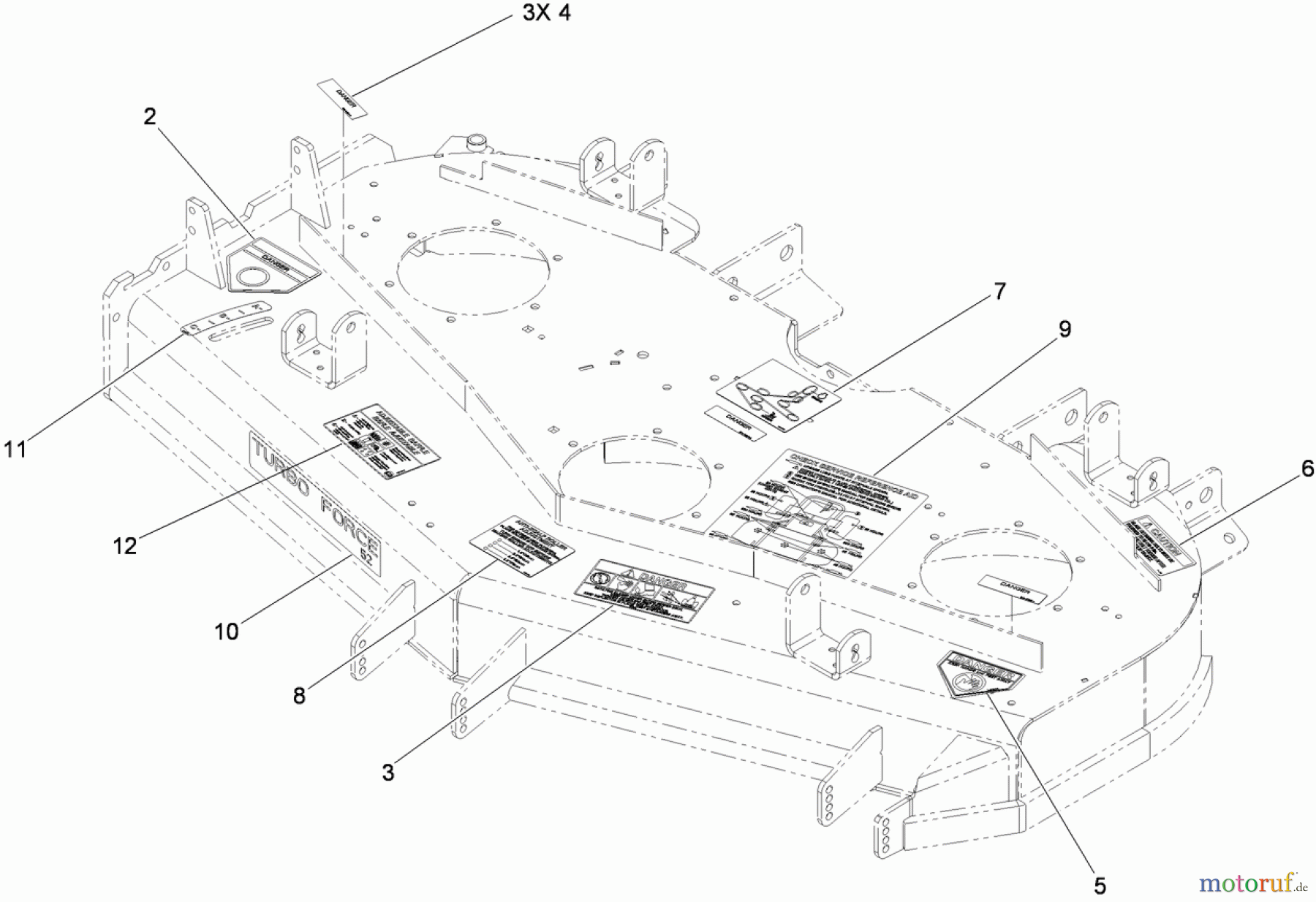  Zerto-Turn Mäher 74295 (Z500) - Toro Z Master Mower, 52