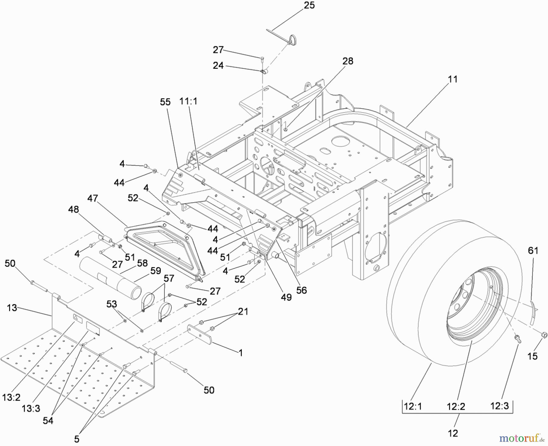  Zerto-Turn Mäher 74295 (Z500) - Toro Z Master Mower, 52