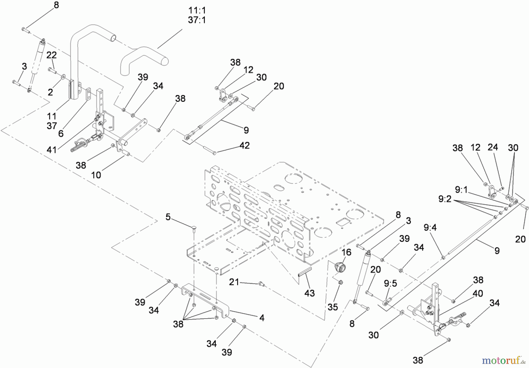  Zerto-Turn Mäher 74295 (Z500) - Toro Z Master Mower, 52