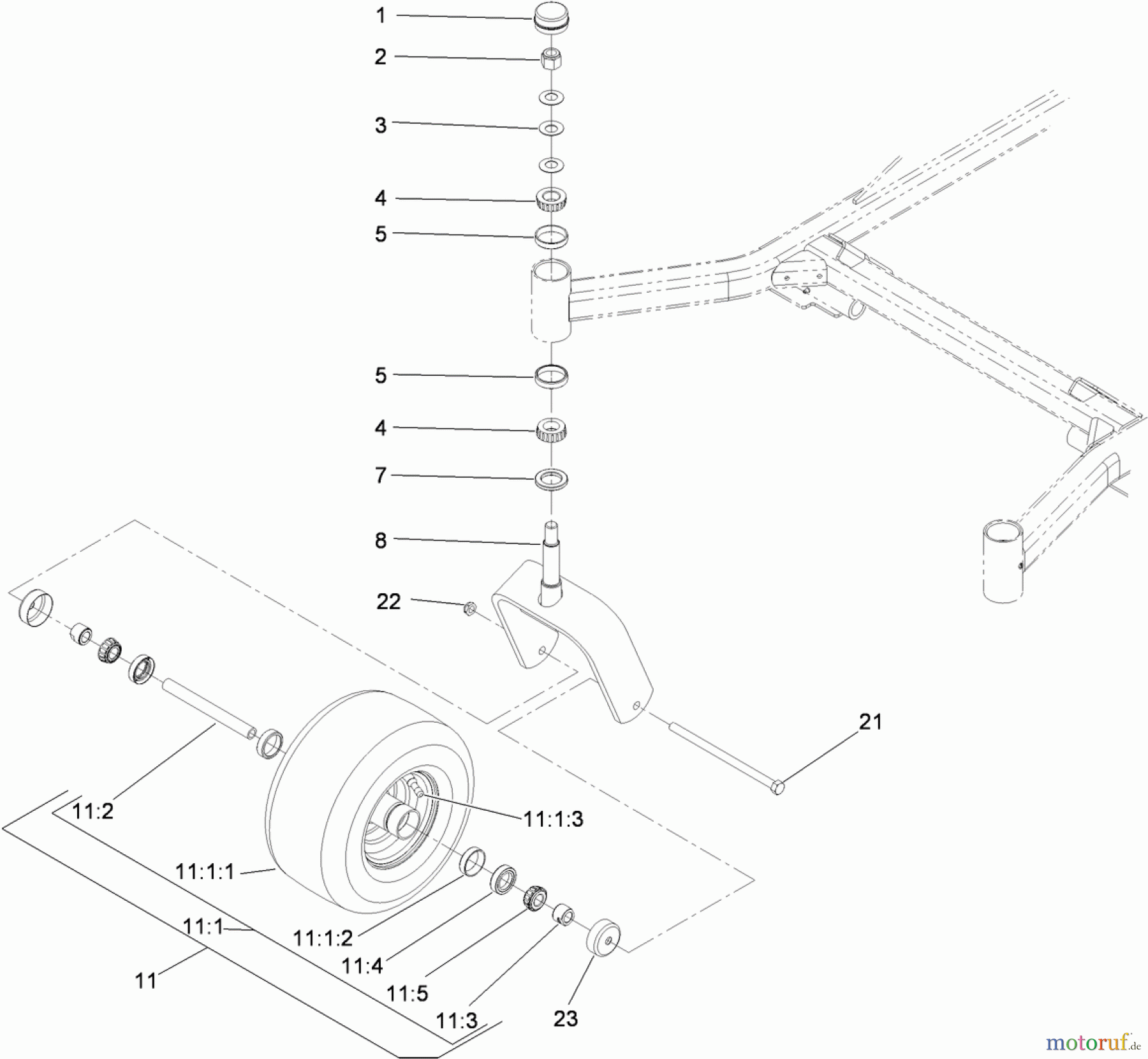  Zerto-Turn Mäher 74296 (Z500) - Toro Z Master Mower, 60