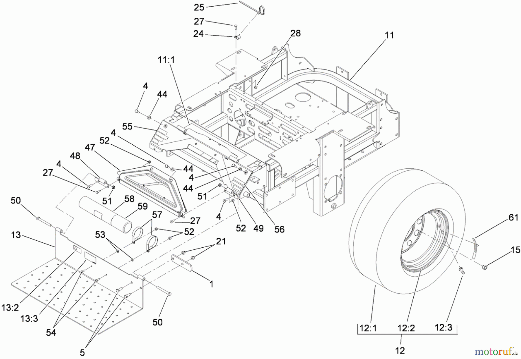  Zerto-Turn Mäher 74296 (Z500) - Toro Z Master Mower, 60