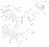 Zerto-Turn Mäher 74297 (Z500) - Toro Z Master Mower, 72" TURBO FORCE Side Discharge Deck (SN: 311000001 - 311999999) (2011) Listas de piezas de repuesto y dibujos MUFFLER AND GUARD ASSEMBLY