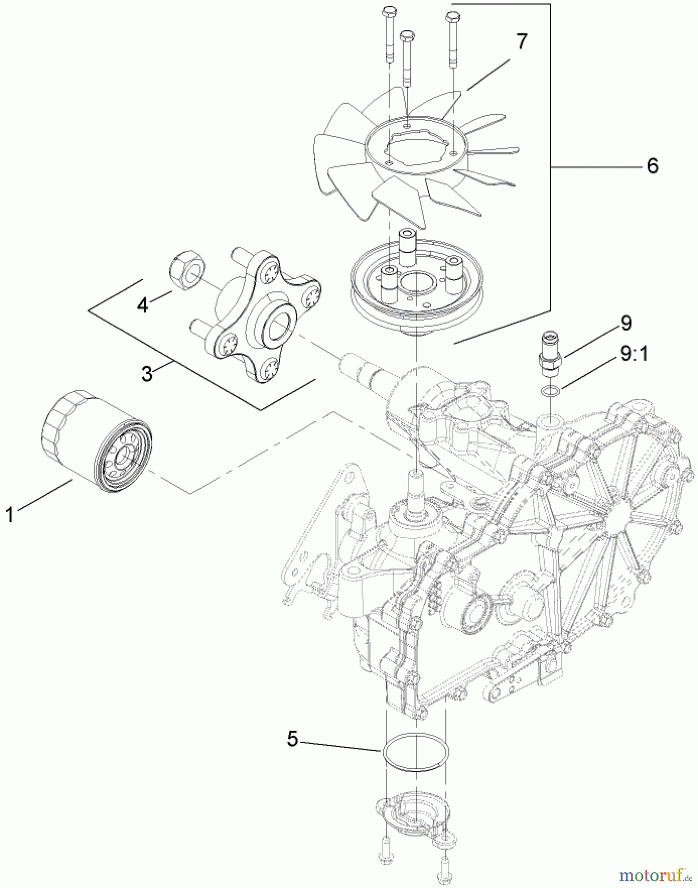  Zerto-Turn Mäher 74408 (Z334) - Toro Z Master Mower, 34