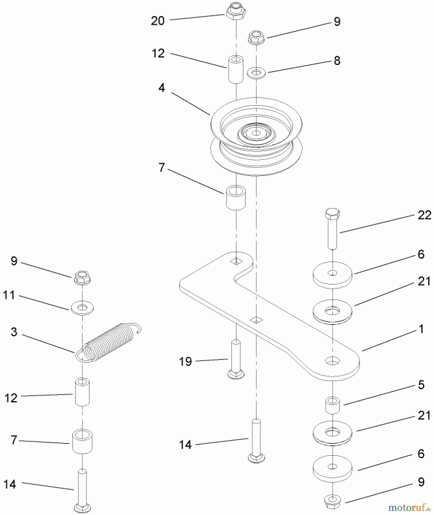  Zerto-Turn Mäher 74408 (Z300) - Toro Z Master Mower, 34