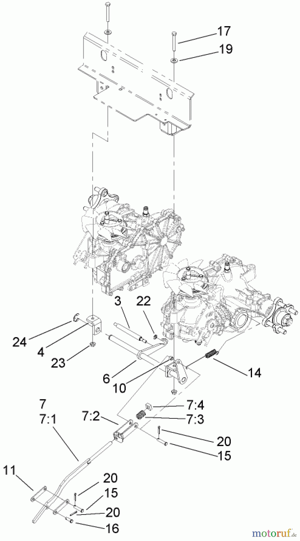  Zerto-Turn Mäher 74408 (Z334) - Toro Z Master Mower, 34