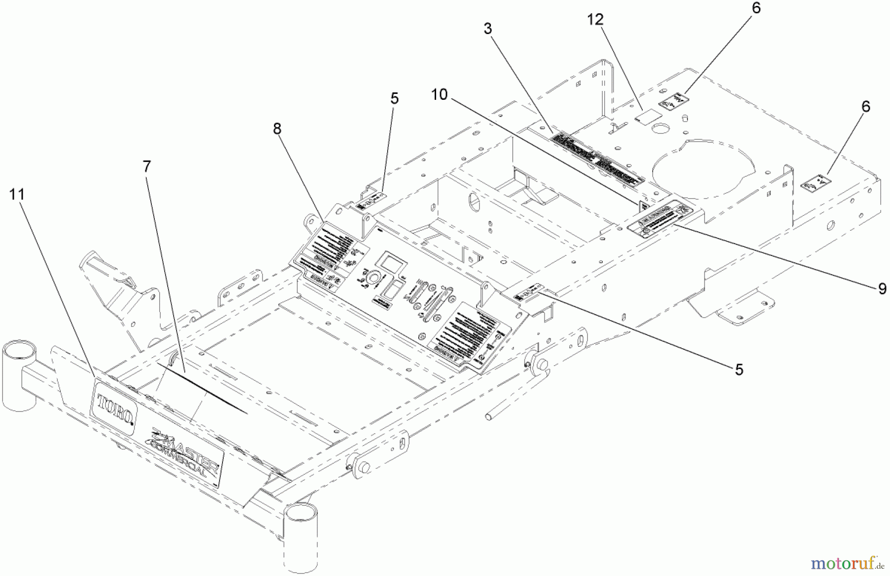  Zerto-Turn Mäher 74408 (Z334) - Toro Z Master Mower, 34