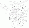 Zerto-Turn Mäher 74408TE (Z300) - Toro Z Master Mower, 86cm 7-Gauge Side Discharge Deck (SN: 280000001 - 280999999) (2008) Listas de piezas de repuesto y dibujos DECK ASSEMBLY